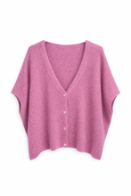 Load image into Gallery viewer, Oversized Vest Juul Mouwloos Mauve