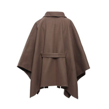 Load image into Gallery viewer, Poncho Cape Khaki