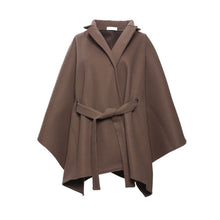 Load image into Gallery viewer, Poncho Cape Khaki