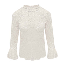 Afbeelding in Gallery-weergave laden, Top Kant Volant Lange Mouw Diverse Kleuren