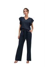 Afbeelding in Gallery-weergave laden, Blauwe Comfy Broek in Tricot van Chastar