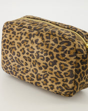 Afbeelding in Gallery-weergave laden, Lederen Tas Irene Luipaard Suède