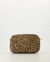 Afbeelding in Gallery-weergave laden, Lederen Tas Irene Luipaard Suède