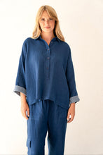 Load image into Gallery viewer, Broek Charlotte Indigo