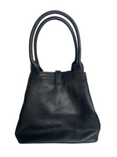Afbeelding in Gallery-weergave laden, Lederen Tas Helia Zwart