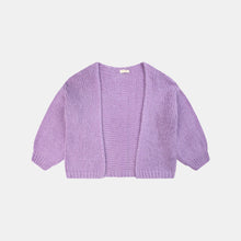 Afbeelding in Gallery-weergave laden, Paars Vest, een grof gebreid vest van Beauregard, Beau19067 (Lilla 3287. Vest is in de maat one size en is verkrijgbaar in verschillende kleuren: Marineblauw, Paars, Lila, Violet, Wit, Blauw, Geel, Groen, Fuchsia, Mintgroen, Lichtroze, Lichtblauw.