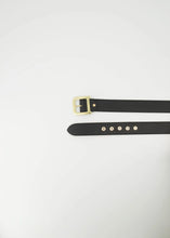 Afbeelding in Gallery-weergave laden, Lederen Riem Diane met Gouden Gesp Zwart
