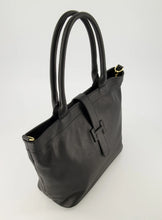Afbeelding in Gallery-weergave laden, Lederen Tas Helia Zwart