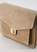 Afbeelding in Gallery-weergave laden, Lederen Tas Stacey Suede Zand