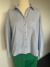 Load image into Gallery viewer, Dame Blanche Blouse Food A91 Tropez Lightblue