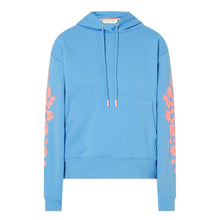 Load image into Gallery viewer, DAY x fee G Sweater NEON EMBROIDERY HOODY BLUE