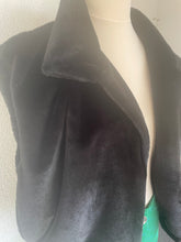 Load image into Gallery viewer, Bodywarmer Faux Fur Zwart