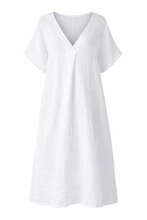 Afbeelding in Gallery-weergave laden, Jurk Linnen Lonna Wit
