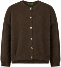 Afbeelding in Gallery-weergave laden, Beauregard Vest Petite Chic Button Choco
