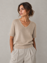 Afbeelding in Gallery-weergave laden, Beauregard Cotton Pullover Beige
