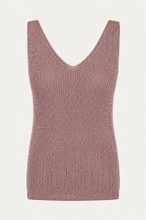 Afbeelding in Gallery-weergave laden, Top Lurex Knit Oudroze
