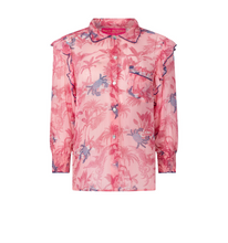 Afbeelding in Gallery-weergave laden, Place du Soleil Pink Crab Blouse

