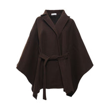 Load image into Gallery viewer, Poncho Cape Coffee
