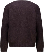 Afbeelding in Gallery-weergave laden, Aubergine Vest Grande Chic in de kleur Aubergine. Vest met ronde hals, lange mouwen en knoopjes. Super Zacht Vest en Trui ineen, nu al een bestseller! Grande Chic Vest is verkrijgbaar in verschillende kleuren.
