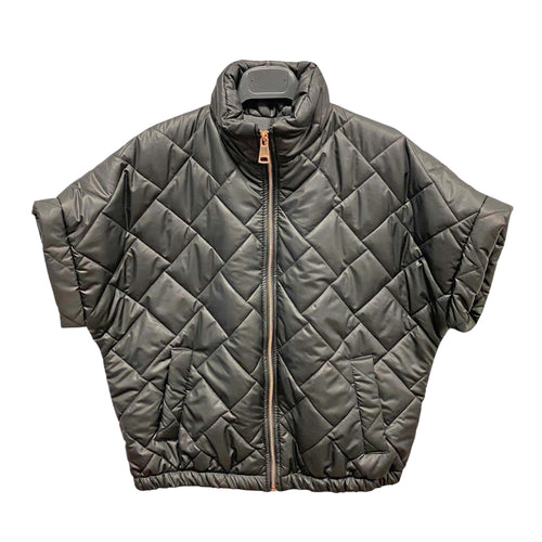 Zwarte bodywarmer, kort model