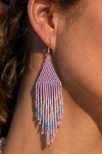 Load image into Gallery viewer, Oorbellen Beads Roze
