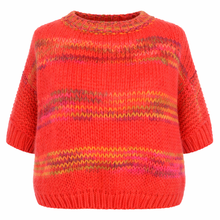 Afbeelding in Gallery-weergave laden, Trui Rainbow Multicolor Coral
