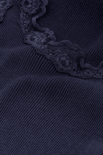 Afbeelding in Gallery-weergave laden, Blauwe Top Babette Top Silk van Rosemunde
