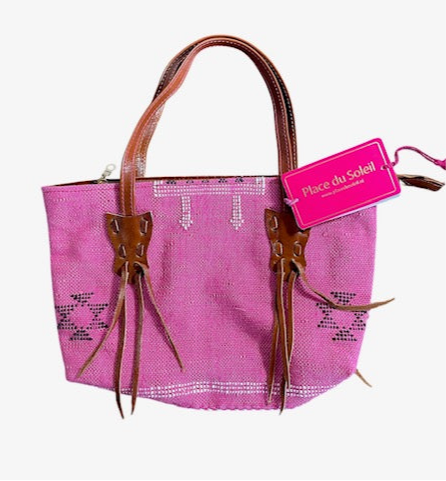 Place du Soleil Tas Canvas Pink