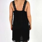 Afbeelding in Gallery-weergave laden, Slip Dress Zwart Kant
