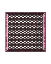 Afbeelding in Gallery-weergave laden, Polkadot Sjaal Ivy, een zachte lichtgewicht viscose textuursjaal in een prachtige kleurencombinatie bruin met ecru polkadots, in geschenkverpakking. Mooi cadeau!
