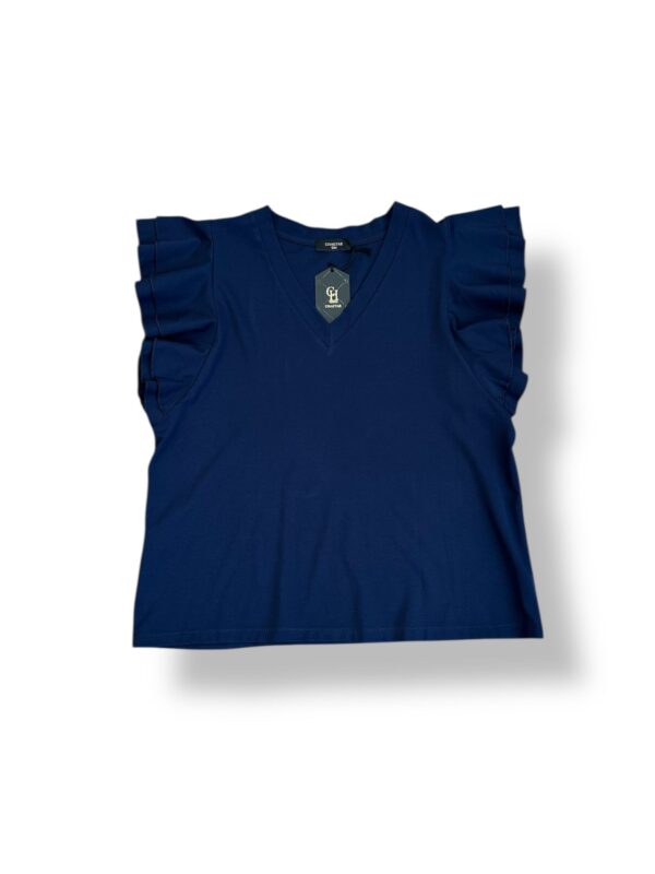Donkerblauwe Top Kiki van Chastar
