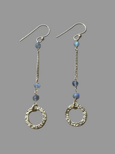 Load image into Gallery viewer, Oorbellen Edelsteen Amelie Labradorite
