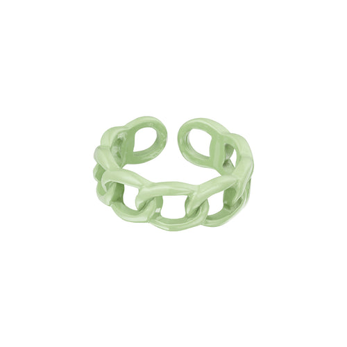 Ring Candy Knots Color is een trendy ring, one size, past iedereen, doordat deze verstelbaar is. 
