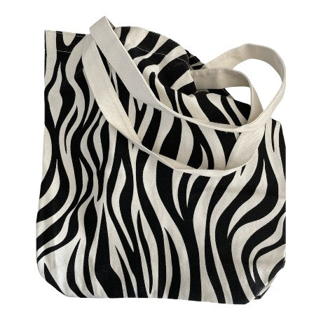 Shopper Tas Zena met Zebraprint van Canvas 