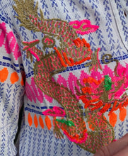 Load image into Gallery viewer, Place du Soleil Disco Dragon Blouse
